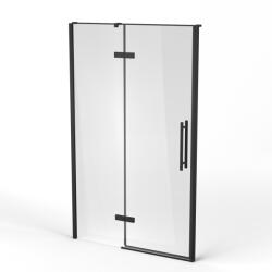 RAVAK Cool! uși de duș 120 cm înclinabilă negru mat/sticlă transparentă X0VVGC300Z1 (X0VVGC300Z1)