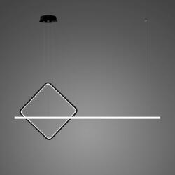 Altavola Design Linea lampă suspendată 2x33 W negru LA087/PD_40_3k_black_white (LA087PD403kblackwhite)