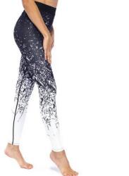  ST-25002 Női Leggings - Fekete/Fehér/S