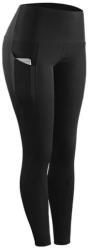  Pocket Női Leggings-Fekete/XL