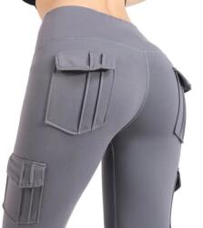  NO-24966 Női Leggings - Szürke/XL