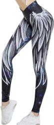 Wings Női Leggings-Kék/Fehér/L