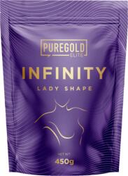 Pure Gold Lady Shape italpor (fehér csoki - vanília íz) 450 g