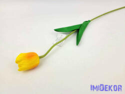  Tulipán szálas gumi 48 cm - Napsárga