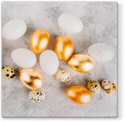 PAW Húsvéti papírszalvéta 33x33cm, 20db-os - Golden Eggs