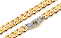 Heratis Forever Monaco Chain Lánc Classic Sima Pave zárral 9, 5 mm IZ30230