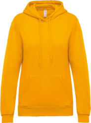 Kariban Női kapucnis pulóver KA473, Yellow-S