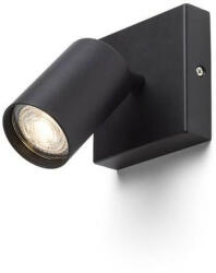 Rendl light studio DUDE SQ felületre szerelhető fekete 230V LED GU10 9W (R13921) - ledfiller