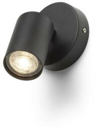Rendl light studio DUDE R felületre szerelhető fekete 230V LED GU10 9W (R13919) - ledfiller