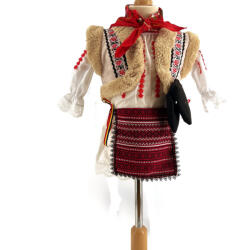 Ie Traditionala Costum Traditional Fetite Bianca 12