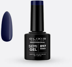 Oja Semipermanenta Semi Gel Elixir Makeup Professional 897, 8 ml