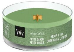 WoodWick Lumânare aromatică în pahar - WoodWick Petite Candle Hemp And Ivy 31 g