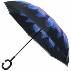  Blooming Brollies Női beltéri esernyő kívül Purple Daisy esernyő EDIOPUD