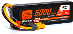 SPEKTRUM Spectrum Smart G2 LiPo 7.4V 5000mAh 50C HC IC5 (SPMX52S50H5)