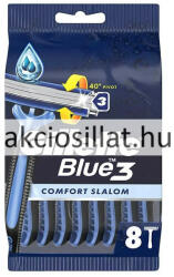 Gillette Blue3 Comfort Slalom eldobható borotva 8db-os