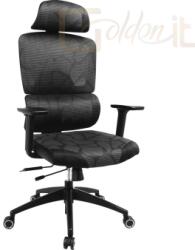 Sandberg Gamer szék Sandberg ErgoFusion Gaming Chair Pro Black 64096 (640-96)