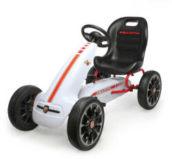 R-Sport Fiat Abarth Gokart gyerekeknek - G6, fehér (GOKART-G6-WHITE)
