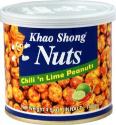 khao Shong Chili és lime földimogyoró 140g