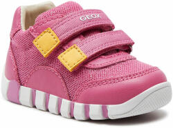 GEOX Sneakers Geox B Iupidoo Girl B3558A 0GNBC C8F2V Dk Pink/Yellow