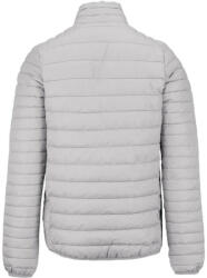 Kariban bélelt meleg és ultrakönnyű férfi kabát KA6120, Marl Silver-XL