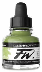 Daler-Rowney FW akril tinta 714 csillogó zöld 29, 5ml