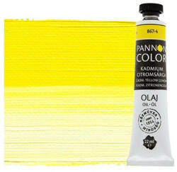 Pannoncolor olajfesték 867-4 kadmium citromsárga 22ml