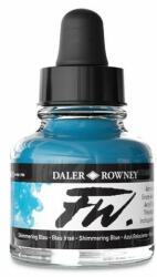 Daler-Rowney FW akril tinta 711 csillogó kék 29, 5ml