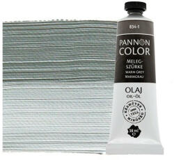 Pannoncolor olajfesték 834-1 melegszürke 38ml