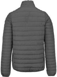 Kariban bélelt meleg és ultrakönnyű férfi kabát KA6120, Marl Dark Grey-4XL