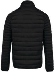 Kariban bélelt meleg és ultrakönnyű férfi kabát KA6120, Black-4XL