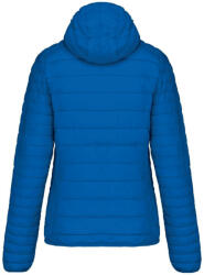 Kariban kapucnis bélelt meleg és ultrakönnyű Női kabát KA6111, Light Royal Blue-S