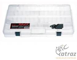 Meiho Tackle Box VS-3045 Horgász Doboz - Áttetsző Sekély Doboz