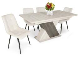  Diana asztal Kitty székkel - 4 személyes étkezőgarnitúra - agorabutor - 150 900 Ft