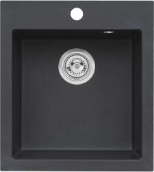 Alveus Boogie chiuvetă din granit 50x45 cm negru 9812091 (9812091) Chiuveta