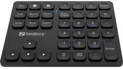SANDBERG 630-09 Wireless Numeric Keypad Pro fekete (630-09)