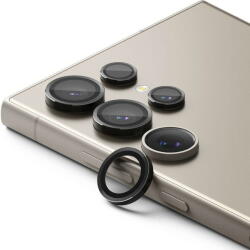Ringke Folie Camera pentru Samsung Galaxy S24 Ultra - Ringke Camera Lens Frame Glass - Black (KF2318457) - vexio