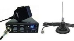 CRT S Mini Statie Radio CB + Sonar 825 Antena Radio CB Prindere Magnetica
