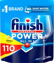 Finish Power All in 1 Lemon Sparkle mosogatógép tabletta, 110 db
