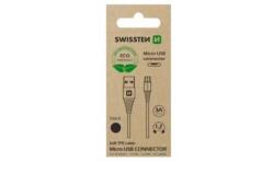 SWISSTEN Cablu Swissten Date USB to Micro USB 1.2m alb (Ambalaj Eco) (8595271475595)