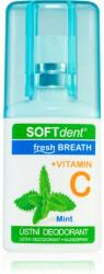 SOFTdent Fresh Mint apă de gură pentru o respirație proaspătă de lungă durată 20 ml
