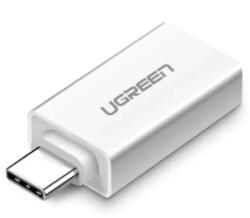UGREEN Adaptor UGREEN US173 USB Type-C(T) to USB 3.0(M) alb (6957303831555)