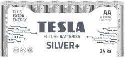 TESLA 24 de baterii alcaline AA SILVER+ 1, 5V Tesla Batteries (TS0010) Baterii de unica folosinta