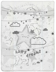  Color pelenkázó lap puha kicsi 70x50cm Happy dreams - babycenter-online