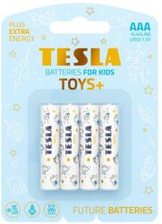TESLA 4 baterii alcaline AAA TOYS+ 1, 5V Tesla Batteries (TS0002)