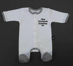 Asti Vékony, pamut, elöl patentos rugdalózó Dorko DRK "Nem Szürkének Születtem" mintával