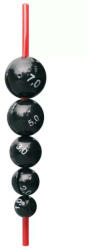 Cralusso - Központos gömbólom védőcsővel 5db/cs - Gömbólom - 12gr (3001-12)