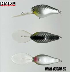 HMKL Vobler HMKL Crank 33DR Suspending 3.3g, culoare Silver Chrome (HMKL-C33DR-SC)