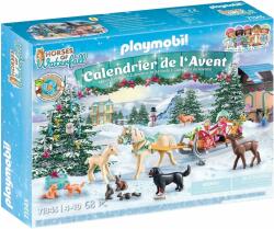 LEGO® Playmobil Horse of Waterfall PM71345 - Calendar Craciun, Plimbare cu Sania (#71345) (PM71345)