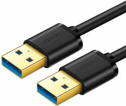 UGREEN USB 3.0 AA kábel 0, 5 m (fekete) (10369B) - pepita