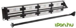 GEMBIRD Cat. 6 48 port patch panel with rear cable management (NPP-C648CM-001)